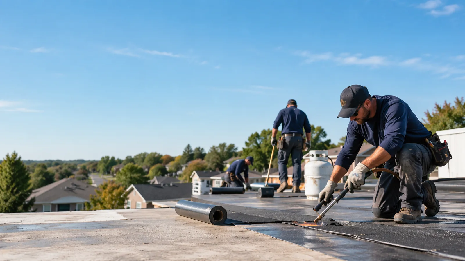 Flat Roof Leak Repair providers in Alex, OK